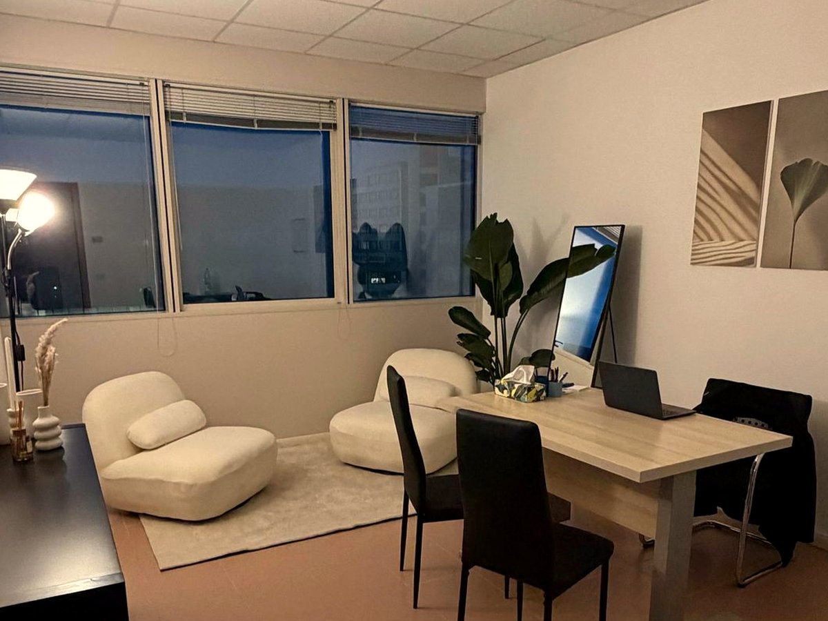 Un angolo accogliente dello studio del Dott. Spagnul a Latina